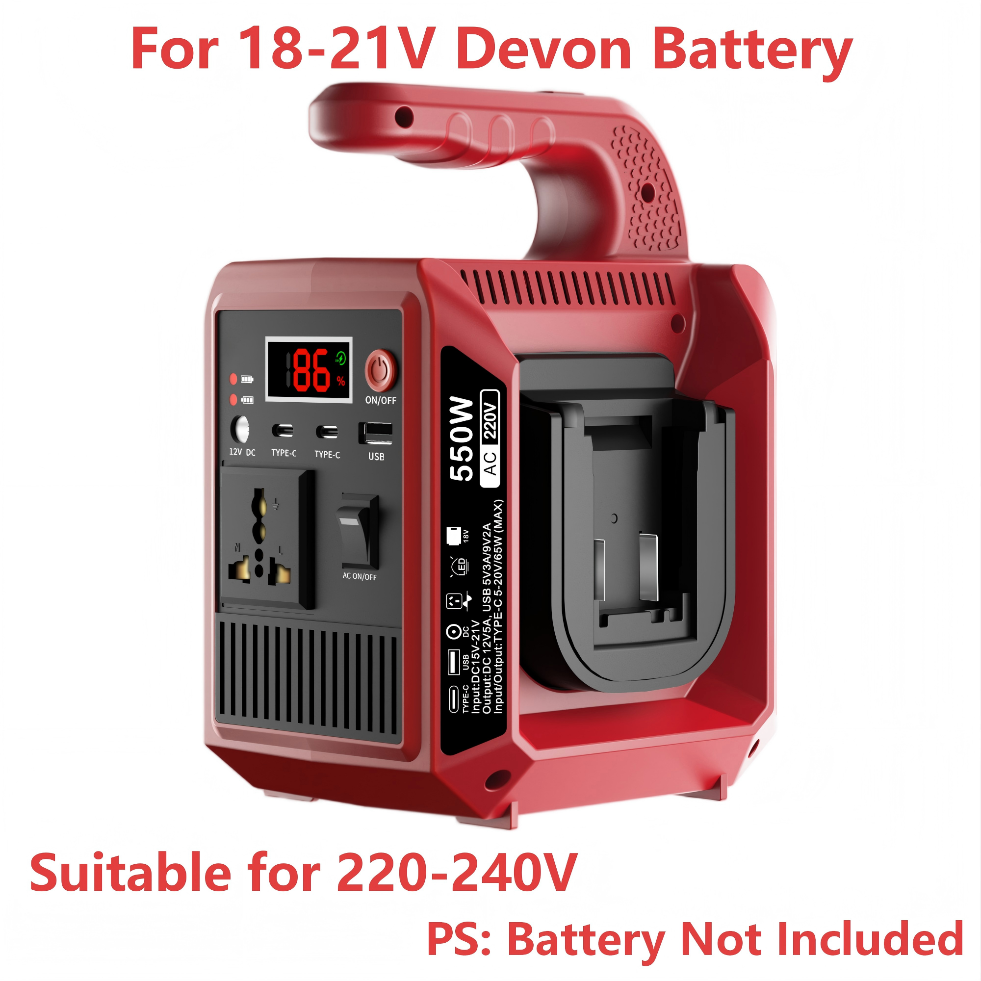 Pour Devon 220-240V