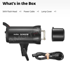 God OX SK300IIV SK300II-V SK400IIV SK400II-V ระบบ2.4G X แฟลชสตูดิโอขนาดกะทัดรัดสำหรับสตูดิโอถ่ายภาพสตรีม - Product Image 6