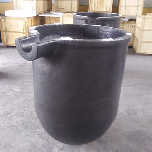 铸造碳化硅锅铜熔铸石墨坩埚带喷口 - Product Image 4