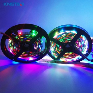 12V WS2811 LED strisce LED 5m IP20 RGB luci di colore sogno 30 LED/m con illuminazione di vacanza telecomando