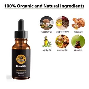 Fabrik 100% natürlich Anpassen Sandelholz Bio Männer Bartöl Private Label Flaschen Bart wachstums öl Bartöl - Product Image 6