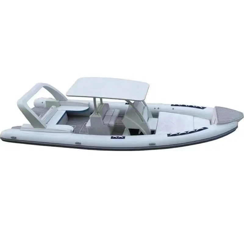 860 28ft Rigid Aluminum Hypalon PVC RIB Sport Fishing Boat for sale