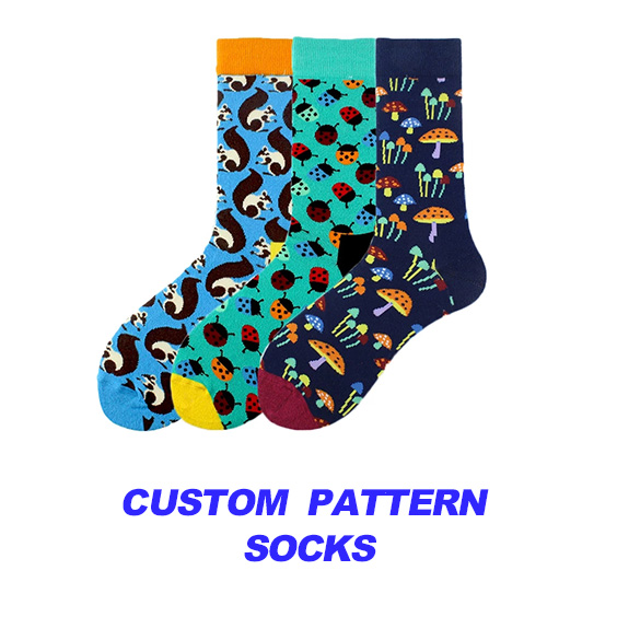 Chaussettes jacquard personnalisées