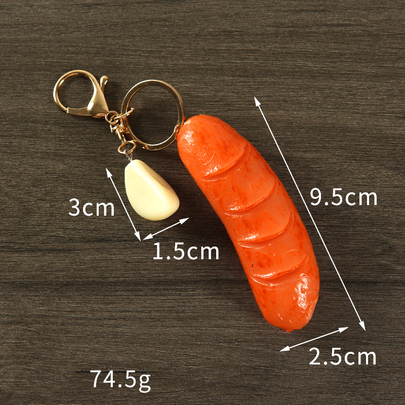 Saucisse + Gousse d'ail + Boucle dorée