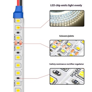 Toptancı 2835 esnek <span class=keywords><strong>Led</strong></span> şerit ışık 3000K/4000K/6000K <span class=keywords><strong>LED</strong></span> şerit ışık <span class=keywords><strong>10M</strong></span>/rulo 8MM ışık şeridi 24V <span class=keywords><strong>12V</strong></span>