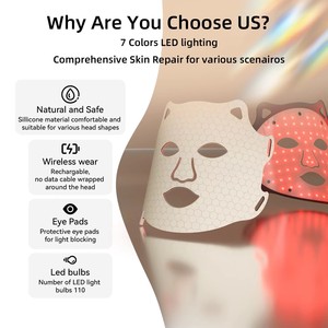 フェイシャルMASKLEDライトセラピーフェイス若返りドロップ出荷