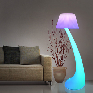PE Creative Waterproof <strong>LED</strong> Floor Light - RGB Multi-Color Changing Lamp for Modern Furniture Decoration - Product Image 1