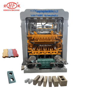 Hongfa QT 10-15 Bock que hace la máquina de hormigón más vendida completamente automática máquina de fabricación de bloques de enclavamiento alto retorno buen precio - Product Image 1