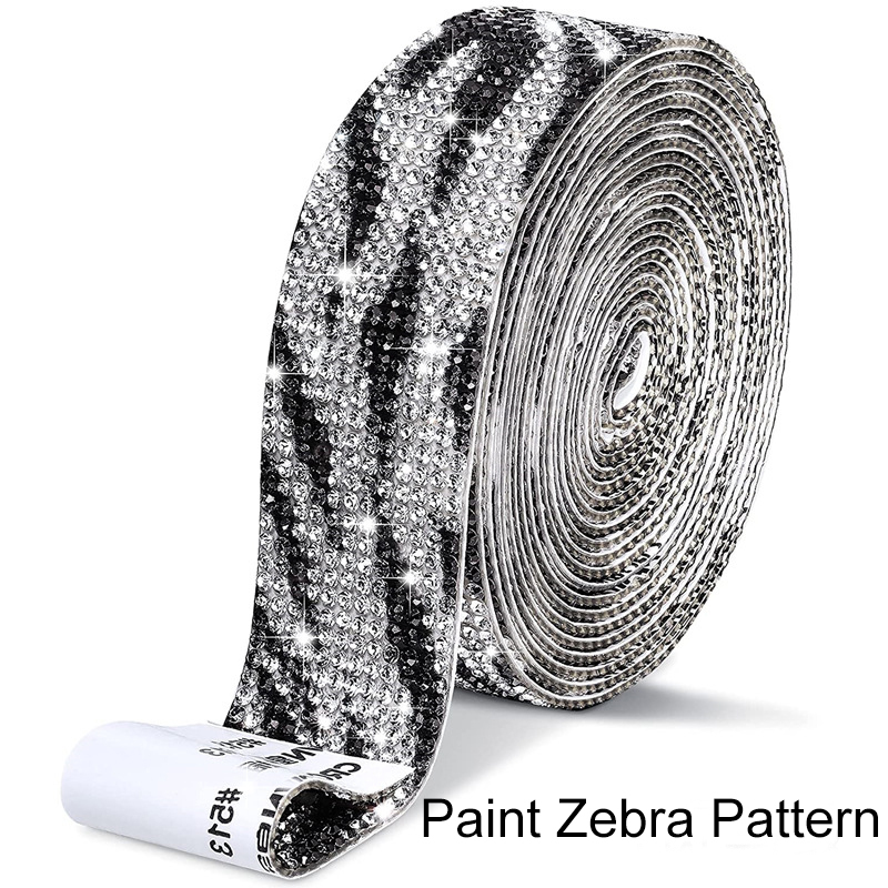 Patrón de la cebra de la pintura