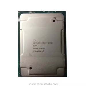 โปรเซสเซอร์ Xeon แบบปรับขนาดได้2.1GHz 16 core 32เธรด Xeon โกลด์6130ซีพียูสำหรับเซิร์ฟเวอร์ - Product Image 1