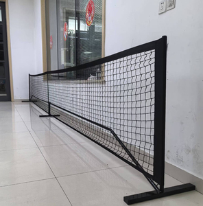 Kolay kurulum taşınabilir Pickleball Net seti ile tekerlekler 6.7m açık spor Net sistemi ile çerçeve ve su geçirmez PVC taşıma kapağı - Product Image 5