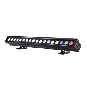 RGBWA + UV DX512 18x15 Вт светодиодная линейная настенная осветительная лента с дистанционным управлением IP65 Водонепроницаемая наружная подсветка здания - Product Image 6