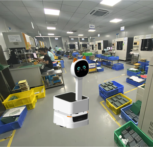Ai หุ่นยนต์ AMR 50kg หุ่นยนต์อัจฉริยะ AMR หุ่นยนต์อัจฉริยะผ่าน AGV ผ่านแอปคลังเก็บปุ่มผ่านพีซี - Product Image 3