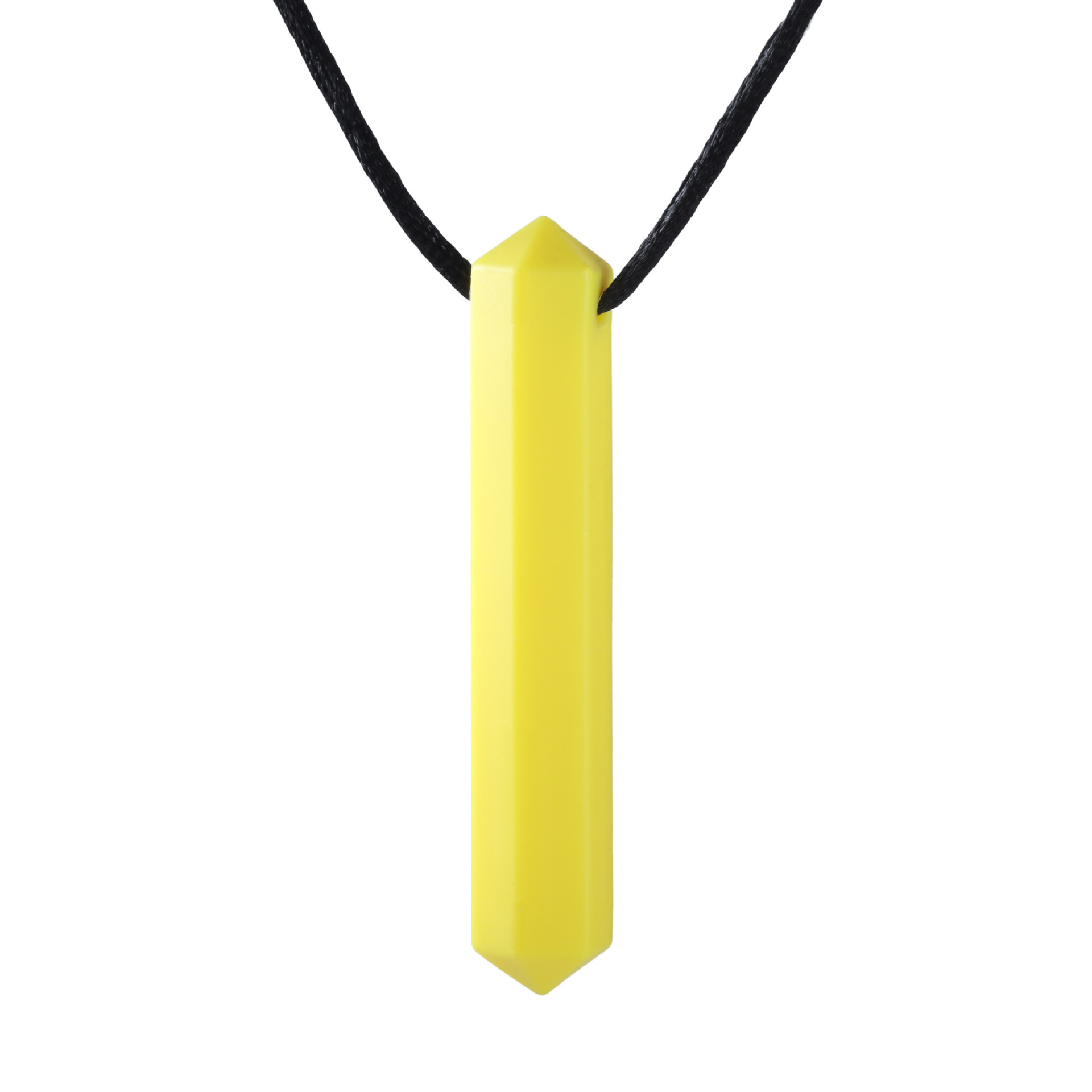 Pendentif gemme jaune