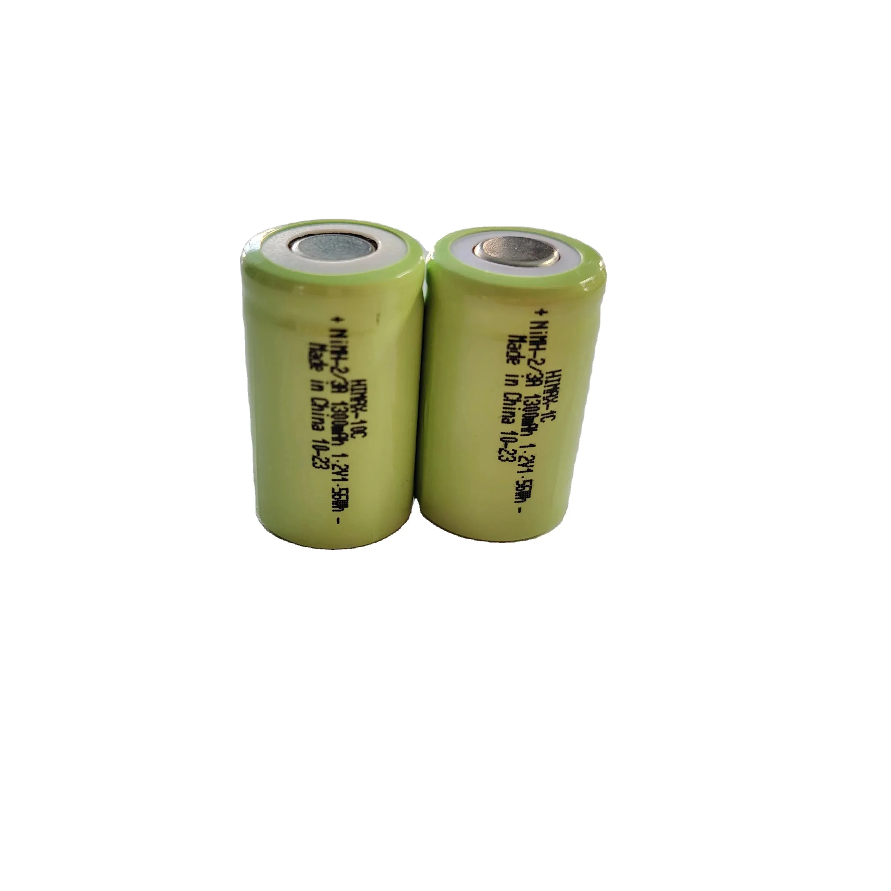 HIMAX Alta Qualidade NIMH Baterias 2/3A 1.2 V 1200/1300mAh Usado em Airsoft