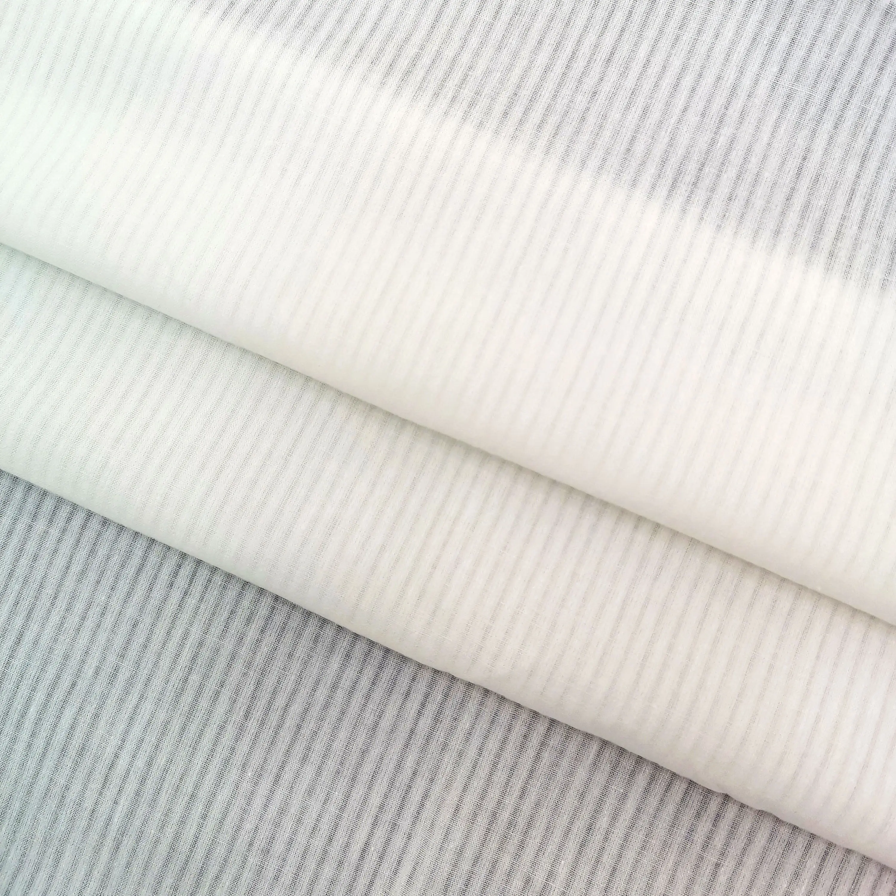 Cómoda tela de algodón, tela Base de rayas verticales para camisa y falda simples, ropa informal para el hogar, Base estampada