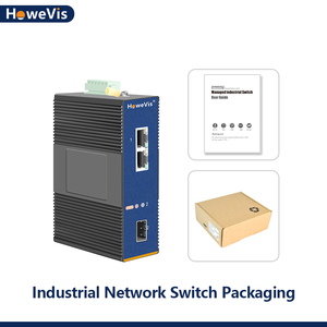สวิตช์อีเธอร์เน็ตอุตสาหกรรมแบบไม่มีการจัดการ QOS 100M POE QoS DC 9-56V ใช้แกนในสต็อก - Product Image 4