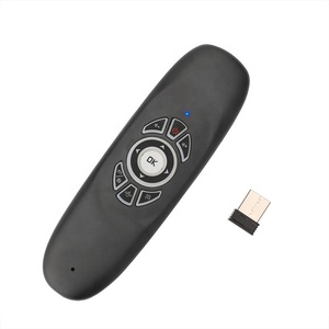 Ratón de aire Universal USB BT 2,4G C120, con luz negra colorida, miniteclado, controles de voz, inalámbrico - Product Image 4