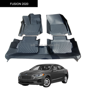 Tapetes de couro de borracha para carros com logotipo para <span class=keywords><strong>Ford</strong></span> Fusion 2020 de segurança de alta qualidade comprovados