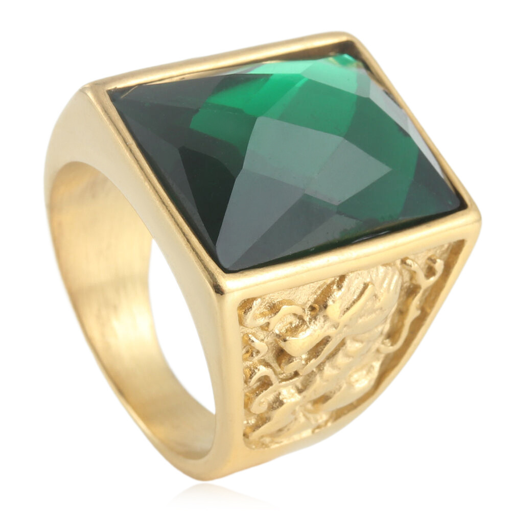 Golden Green Stone