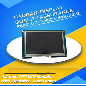 4.3 pollici tft lcd modulo scheda controller 4.3 "SSD1963 MCU 8/16bit interfaccia resistivo touch 4.3 tft schermo lcd 34pin - Product Image 2