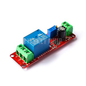 NE555 Timer Switch Adjustable Module Time <strong>Delay</strong> Relay Module DC 12V <strong>Delay</strong> Relay Shield 0~10S - Product Image 1
