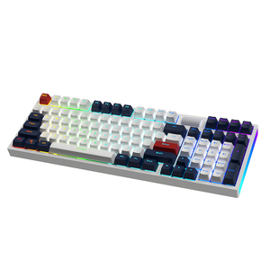 TOPSTYLE-Teclado de escritorio con Bluetooth, caja de ABS con retroiluminación RGB, logotipo OEM, paquete de caja de Color, 101 teclas, USB 2,0 - Product Image 2