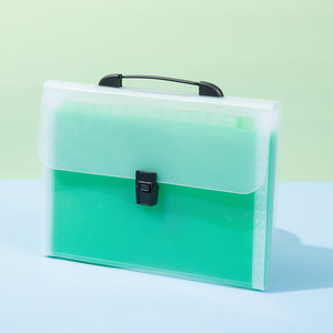 Carpeta de archivos de plástico personalizada A4 de alta calidad con sistema de expansión de 13 bolsillos y producto de archivo de calidad de Material transparente PP - Product Image 3