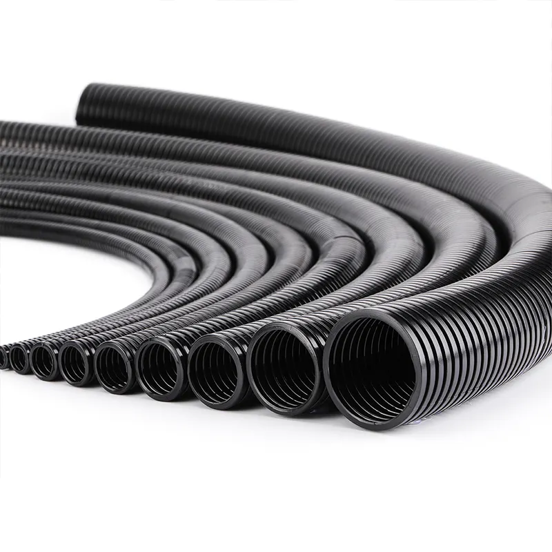 PA estándar AD15.8 30mm tubo corrugado plástico flexible de conducto flexible de plástico de poliamida