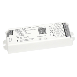 DC12V-24V Smart LED Controller RGB RGBW Zigbee 3.0 5 in 1 Tuya Smart Life Dimmer per Led Strip - Product Image 1