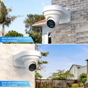 White CCTV Camera Wall <strong>Mount</strong> Bracket for HITOSINO PG Turret Camera - Product Image 6