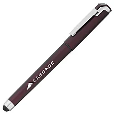 Popular bolígrafo de gel Cali Soft Touch Stylus con logotipo