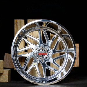 Forgex 20 22 24 26 28インチ6061-T6合金洗練されたフローティングセンターキャップ6x135 8x170 8x180ディープリップ乗用車リム - Product Image 3