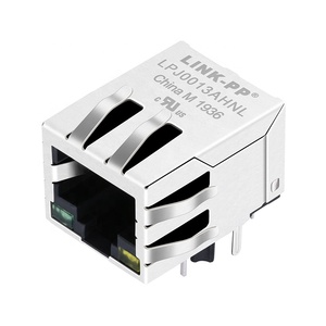 13F-63CGYD4S2NL 10/100 Base-T 8P8C Magnetic <strong>Ethernet</strong> RJ45 Connector - Product Image 1