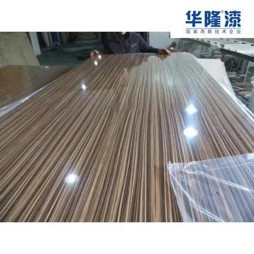 Hualong coçar resistente uv brilho óleo madeira piso revestimento verniz