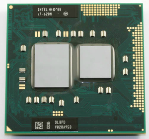 Intel CPU çekirdek i7 620M 2.66GHz 4M soket G1 dizüstü bilgisayar İşlemcisi CPU Laptop için - Product Image 2