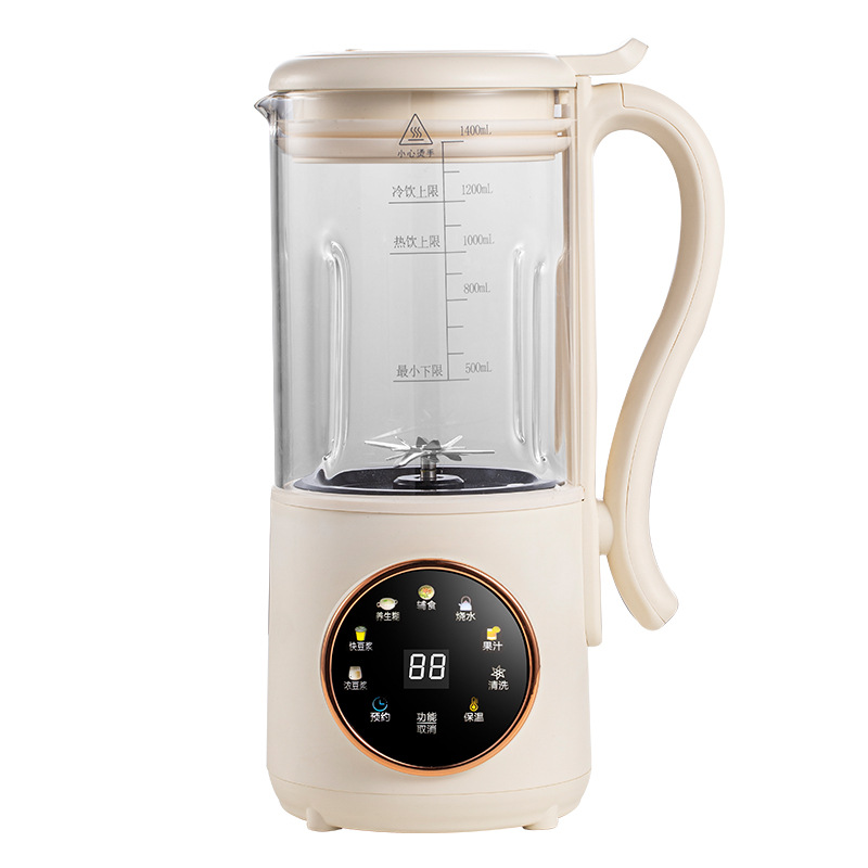 Máquina para hacer leche de soja con mango curvo