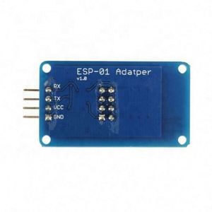 <strong>ESP8266</strong> ESP-<strong>01</strong> Serial <strong>WiFi</strong> Wireless Adapter <strong>Module</strong> 3.3V 5V Esp01 Breakout PCB Adapters - Product Image 1