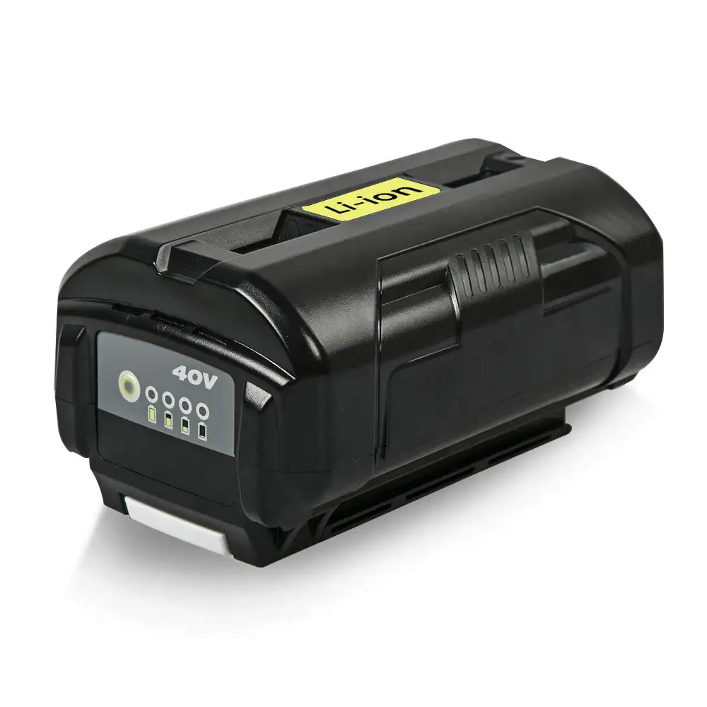 Batterie au lithium de remplacement 36V / 40V pour Ryobi, batterie de capacité 3.0Ah pour Ryobi avec jauge de carburant