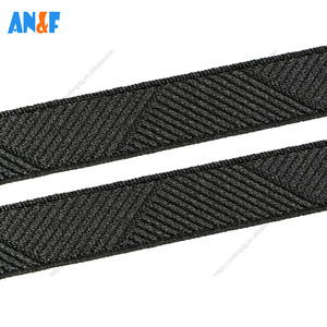 Hersteller <span class=keywords><strong>Custom</strong></span> Logo Jacquard Strickmuster Nylon Elastic Gurtband 40mm Spandex Gummiband für Taschen und Kleidungs stücke
