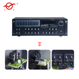 YATAO-amplificador de potencia de alta potencia, radio con micrófono, USB, FM - Product Image 4