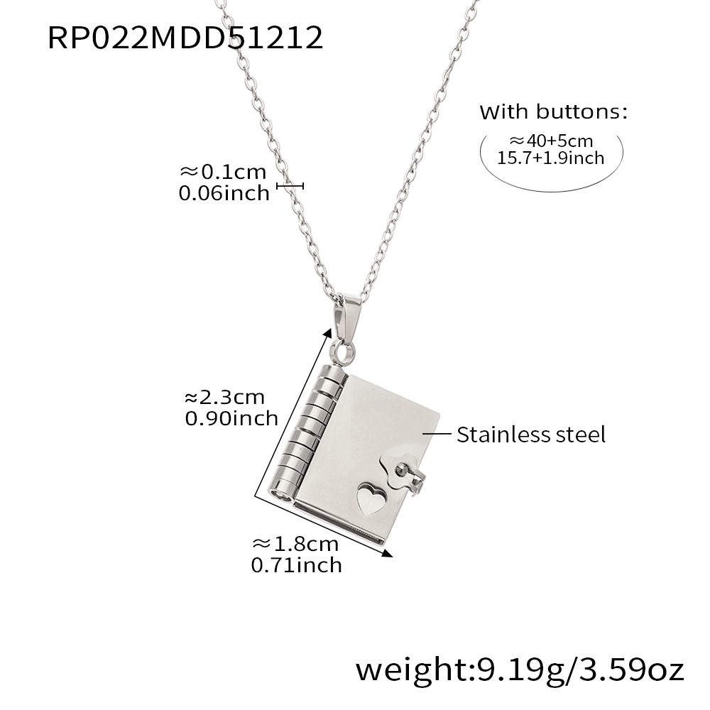 RP022 Steel Color Necklace