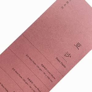 Kho bán buôn mỏng màu hồng anh đào màu nghệ thuật Bìa Sheets đối với bao bì hộp phong bì - Product Image 4