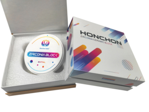 Blocs multicouches de zircone de système dentaire Cadcam translucide superbe de Honchon 98mm - Product Image 5