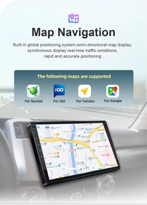 7870 universale 2K Touch screen Android 13 auto Modulare-screen GPS/AM/FM/BT Radio di navigazione multimediale Video lettore DVD per auto - Product Image 5