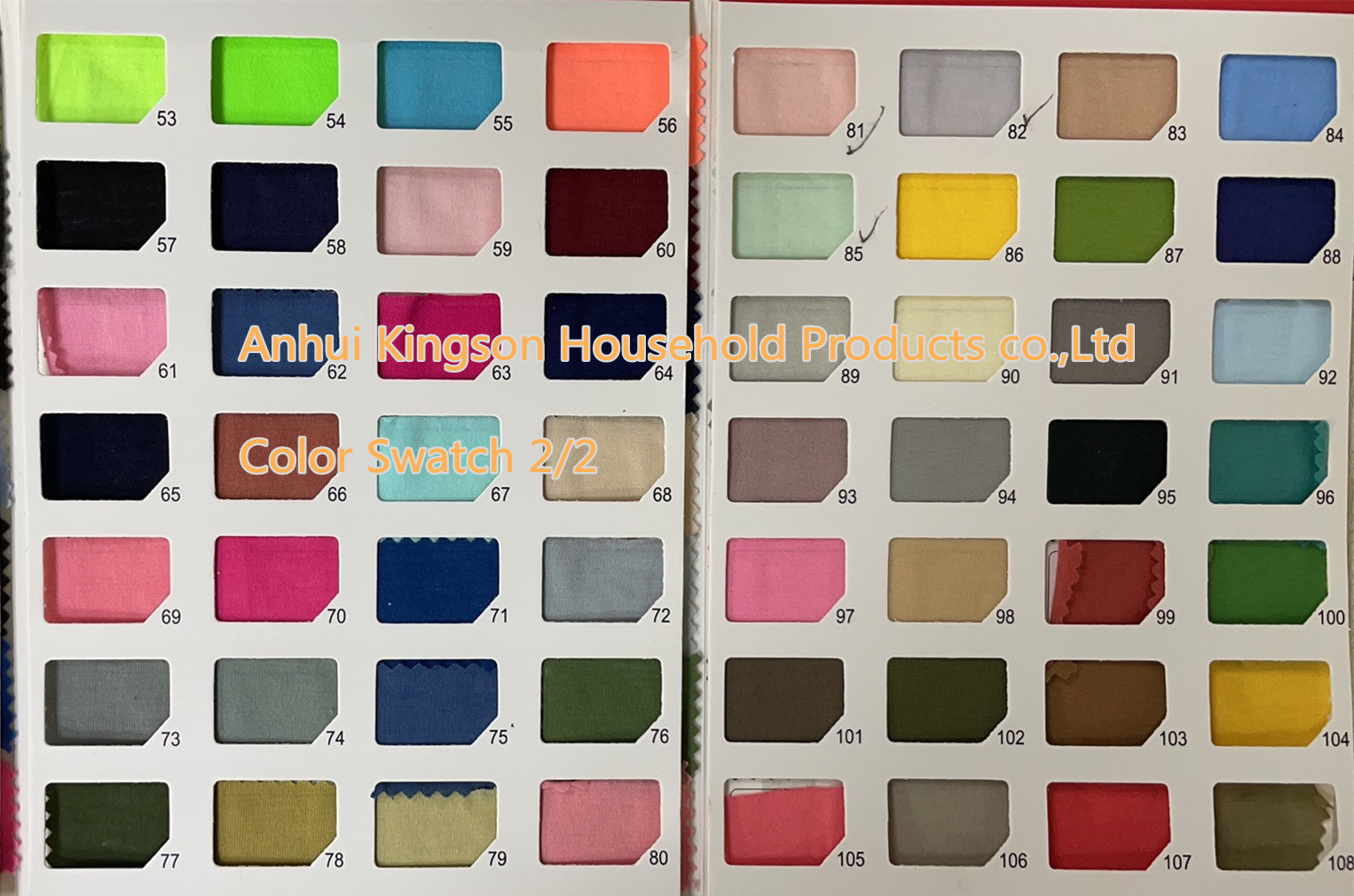customized color