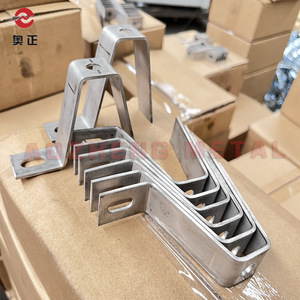 Acciaio inossidabile SS304 marmo angolo di pietra sistema di fissaggio staffe di tipo Z - Product Image 6