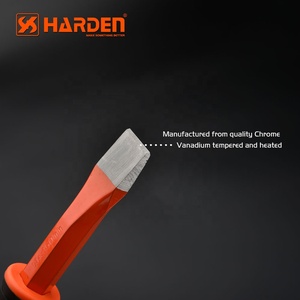 Harden Professional Customized Chrome Vanadium Steel Hand Tool Flat Cold <strong>Chisel</strong> With TPR Handle - Product Image 4