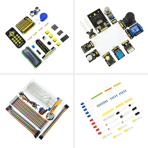 Keyes tudio Neues Ultimate Starter Learning Kit für Raspberry Pi 3 4 Modell B/ B W/ Tutorial Set Programmierer Starter Learning Kit