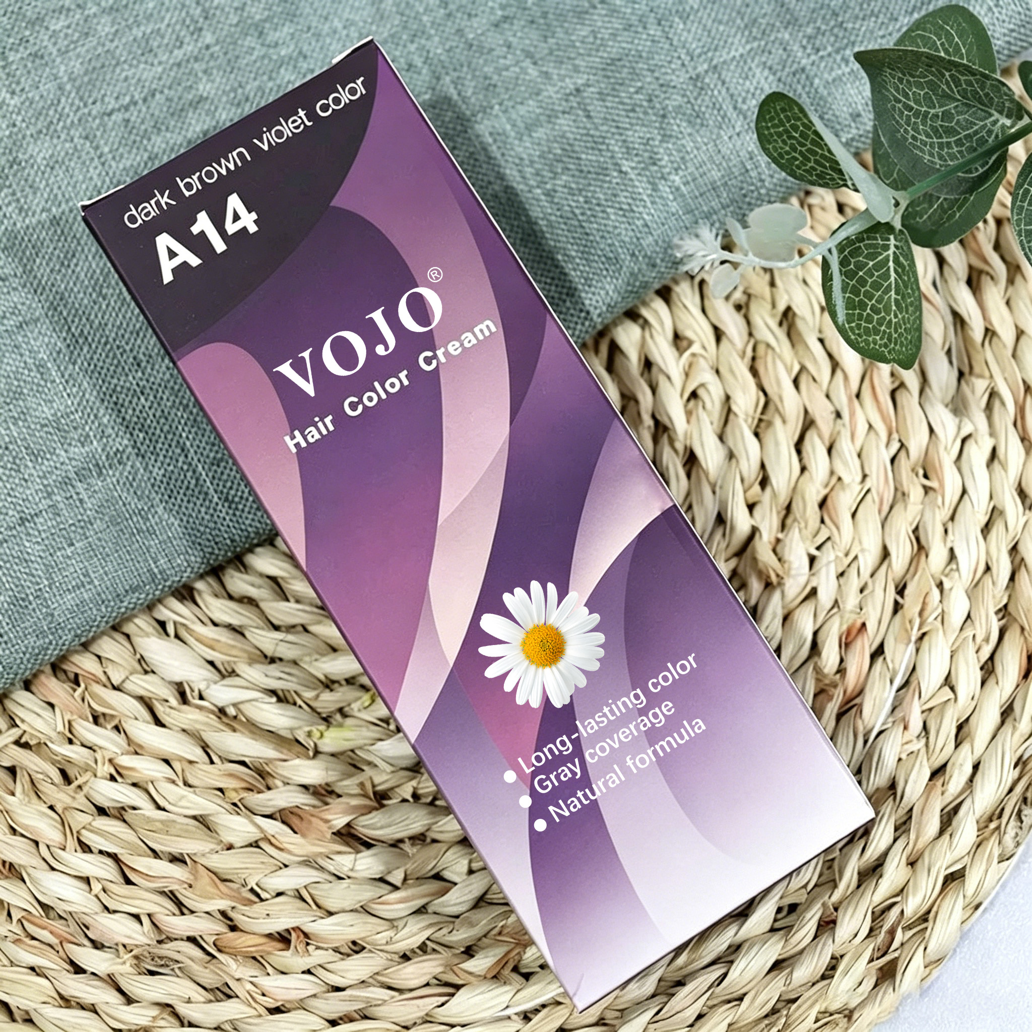 Couleur violet brun foncé